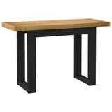 Desk NOAIN U-Shaped Legs 120x50x75 cm Solid Wood Pine 4100041