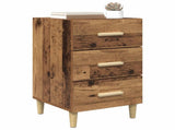 Bedside Cabinet Old Wood 40 x 40 x 66 cm Engineered Wood 880613