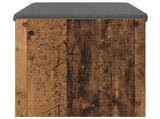 Hall Bench with Cushion Old Wood 83 x 38 x 40 cm 891558