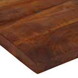 Table Top 90x90x3.8 cm Square Solid Wood Reclaimed 371278