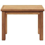 Coffee Table Brown 50 x 35 x 36 cm Solid Teak Wood 42002301