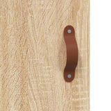 Wall Mounted Cabinets 2 pcs Sonoma Oak Engineered Wood 3197996