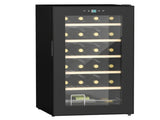 24 Bottle Wine Fridge, 65 Litre Capacity, 43cm Freestanding Wine Cooler Fridge with Glass Door, LED T3398P344474