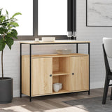 ZNTS Sideboard Sonoma Oak 100x35x80 cm Engineered Wood 835500