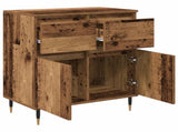 Sideboard Old Wood 60 x 35 x 70 cm Engineered Wood and Iron 881723