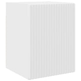 TV Cabinet Set 3 pcs High Gloss White Engineered Wood 3409019