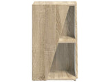 Side Shelf Sonoma Oak 33 x 32 x 70.5 cm Engineered Wood 892409