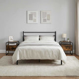 Bedside Cabinet 2 pcs Smoked Oak 40 x 39.5 x 40 cm 8007676