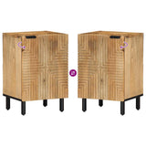 Bathroom Cabinet Brown 38x33.5x58 cm Solid Wood Mango 4017741