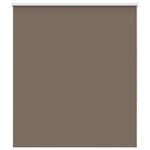 ZNTS Roller Blind Blackout Coffee 140x175 cm Fabric Width 136.6 cm Polyester 4011032