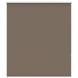 Roller Blind Blackout Coffee 130x130 cm Fabric Width 126.6 cm Polyester 4010978