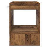 End Table 2 pcs Old Wood 40 x 40 x 56 cm Engineered Wood 890957