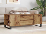 Coffee Table Old Wood 102 x 44.5 x 50 cm Engineered Wood 882696