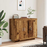 Sideboard Old Wood 92x35x75 cm Engineered Wood 856864