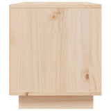 TV Cabinet 80x35x40.5 cm Solid Wood Pine 814404
