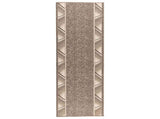 Runner Rug FLORNES Woven Taupe 100 x 400 cm PP 7 mm 42057441