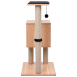 Cat Tree with Sisal Scratching Mat 82 cm 170922