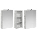 Bathroom Cabinet Set 3 pcs 130 x 14.5 x 70 cm Engineered wood 3403771