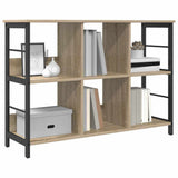 Bookshelf Sonoma Oak 102 x 32 x 72.5 cm Engineered Wood 884013