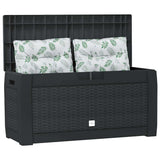 Garden Storage Box Anthracite 119x48x60 cm Polypropylene 152197