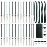 Welded Wire Fence with Spikes 50 x 0.6 m 3350610