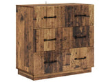 Drawer Cabinet Old Wood 66 x 34.5 x 87 cm Engineered Wood 895303