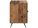 Bathroom Sink Cabinet BREDA Old Wood 59.5 x 31.5x 59 cm 897453