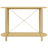 Console Table 110x38x75 cm Engineered Wood 345692
