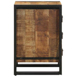 Bedside Cabinet Brown 40 x 40 x 59 cm Solid Mango Wood 4102730