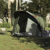 Fishing Tent 4-Person Olive Green Waterproof 4009395