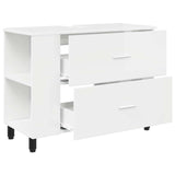 Bathroom Vanity Unit High Gloss White 80 x 35 x 60 cm 889389