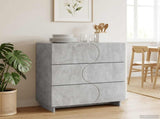 Sideboard Concrete Grey 70 x 38 x 75 cm Engineered Wood 8011525