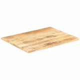 Table Top Solid Mango Wood 25-27 mm 70x60 cm 286021
