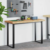 Desk Top Oil Finished 120x60x4 cm Solid Wood Acacia 3279769