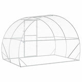 Chicken Coop Silver 200 x 300 x 200 cm Galvanised Steel 42042531