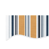 ZNTS Replacement Fabric for Awning Multicolour Stripe 4x3.5 m 367727