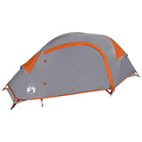 Camping Tent Dome 1-Person Orange Waterproof 94561
