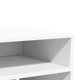 Printer Stand with Wheels White 60x50x67 cm 840625