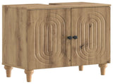 Bathroom Sink Cabinet ALKMAAR Artisan Oak 59.5 x 31.5x 59 cm 896134