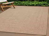 Rug ZIZUR 80x200 cm Jute Look Indoor and Outdoor 4006151