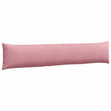 Sofa Pillows 2 pcs Pink 200 x 40 cm Corduroy Fabric 42013889