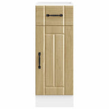 Kitchen Base Cabinet Lucca Sonoma Oak Engineered Wood 853700