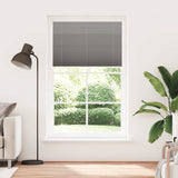 Pleated Blind Anthracite 120x200 cm Fabric Width 119.4 cm Polyester 4015113