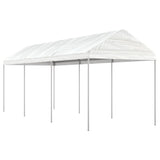 Gazebo with Roof White 6.69x2.28x2.69 m Polyethylene 3155503