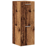 4 Piece Bathroom Furniture Set Old Wood Engineered Wood 3328601