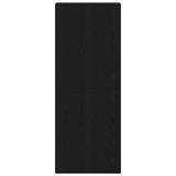 Wall Mounted Cabinet 2 pcs Black oak 69.5 x 34 x 90 cm 3333103