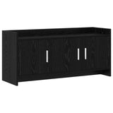 TV Cabinet 102 x 33 x 47 cm Black Oak Engineered Wood 8011188