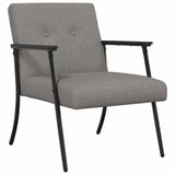 Armchair Taupe 59 x 75 x 78 cm Fabric 42017695