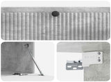 Wall-Mounted TV Cabinet Concrete Grey 98 x 41 x 30 cm 898018
