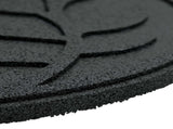Stepping Stone 6 pcs Black 44 x 2 cm Rubber 42030076